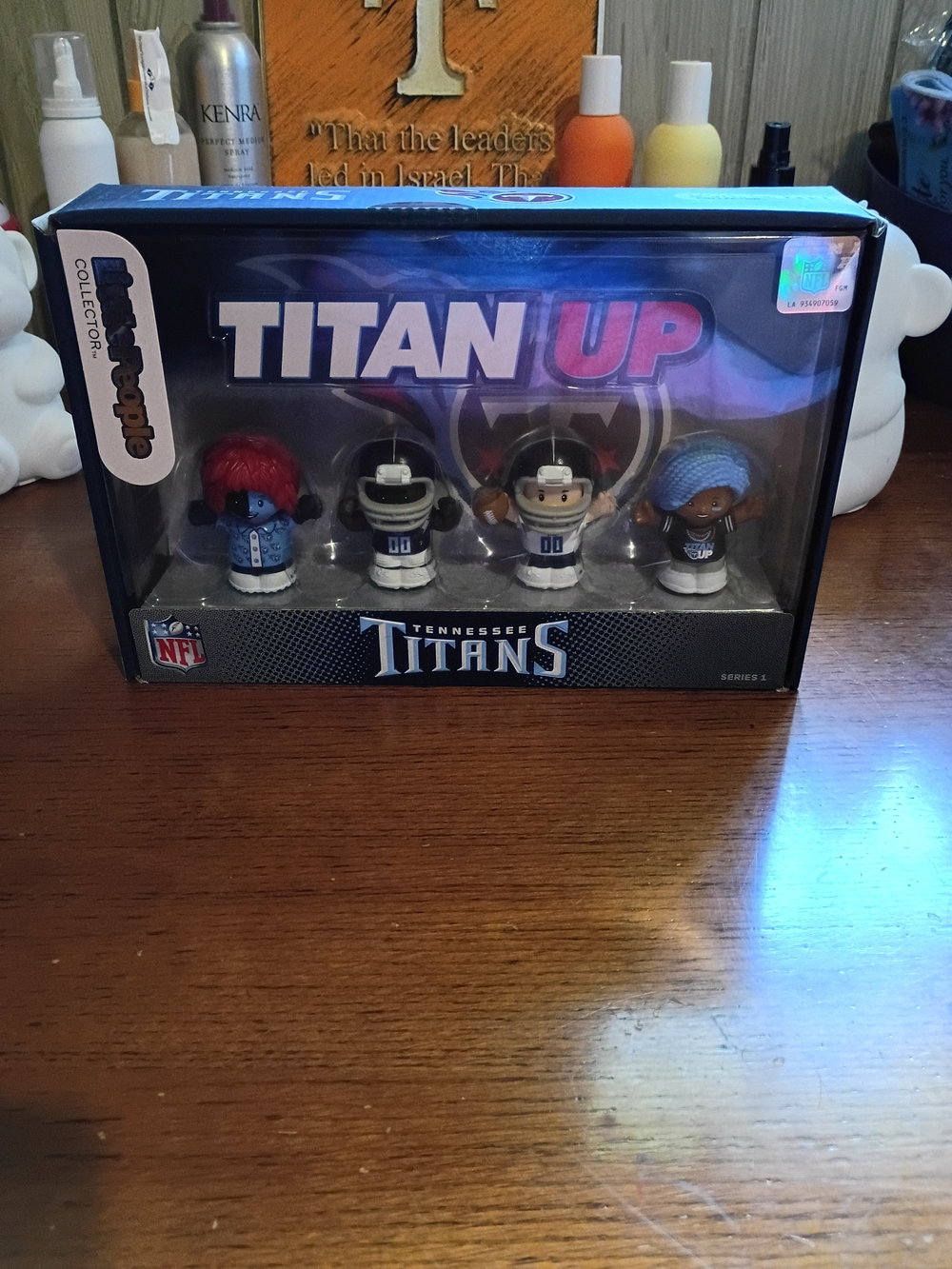 Tennessee Titans Titan Up Kids Figure Pack - Blue/White